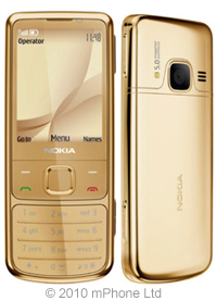 Nokia 6700 SIM Free Phone (Gold)