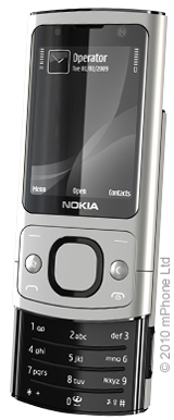 Nokia 6700 Slide SIM Free Phone (Silver)