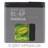 Nokia BL-6P Internal Battery
