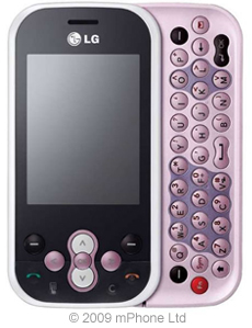 LG KS360 Slide SIM Free (Pink)
