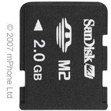 Sandisk Memory Stick Micro M2 - 2 GB