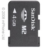Memory Stick Micro M2 - 4 GB