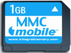 Integral Dual-Voltage Reduced Size Multimedia Card 1 GB