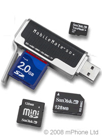 Mobilemate SD Card Reader