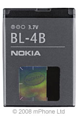 Nokia BL-4B Internal Battery