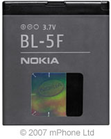 Nokia BL-5F Internal Battery