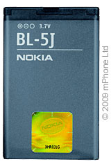 Nokia BL-5J Internal Battery