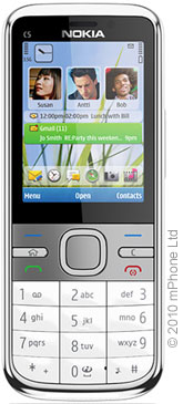 Nokia C5 SIM Free (White)