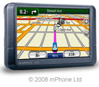 Garmin Nuvi 255 Wide GPS Unit - UK