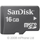 MicroSD 16 GB Memory card