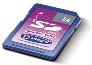 Integral SD Memory Card 1 GB