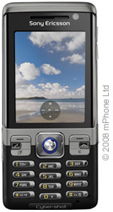 Sony Ericsson C702 SIM Free (Black)