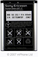 Sony Ericsson BST-37 Battery