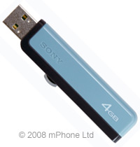 Sony Micro Vault USB Drive - 4GB