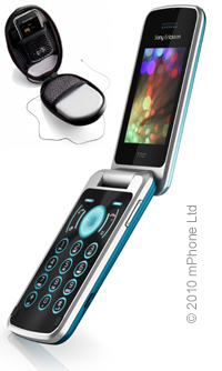Sony Ericsson T707 SIM Free (Blue) With FREE MAS-100 Speakers