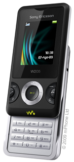 Sony Ericsson W205 SIM Free (Black)