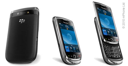 Blackberry 9800 Touch slide phone