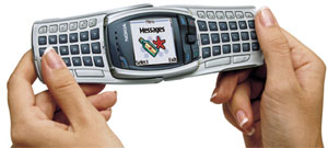 Nokia 6800 thumb typing!