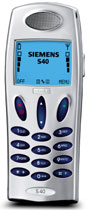Siemens S40 tri-band mobile phone