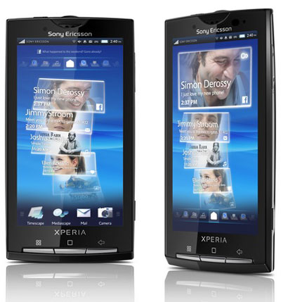 Sony Ericsson Xperia X10 Touch Screen Smartphone